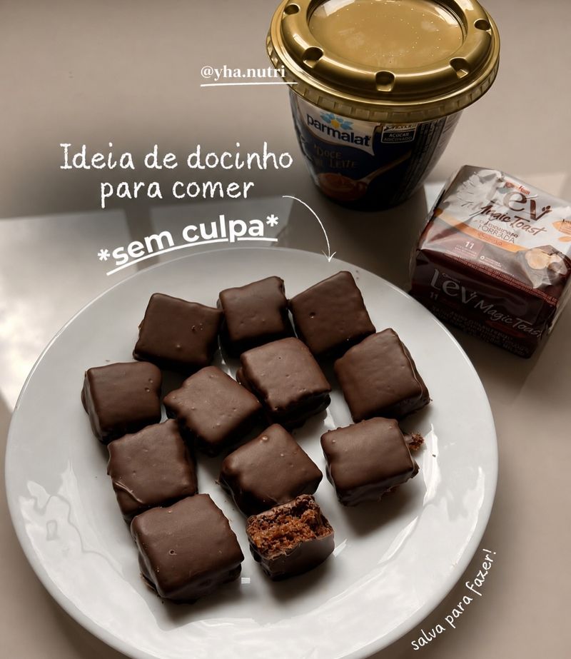 Docinho de chocolate sem culpa